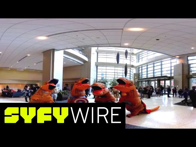 VR360 | 360° Hide-And-Go-Geek | Emerald City Comic Con 2018 | SYFY WIRE