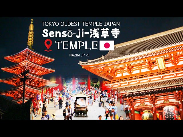 Japan vlog-5 | Sensō-ji 浅草寺 | Temple in Asakusa | Tokyo Oldest Temple