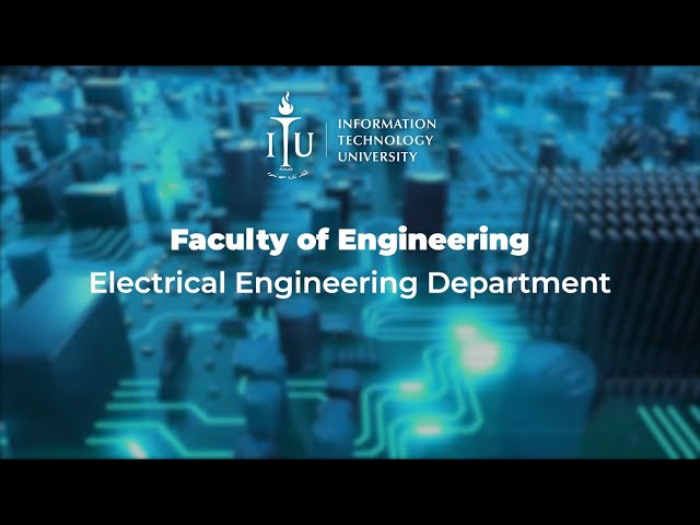 Electrical Engineering Department at ITU