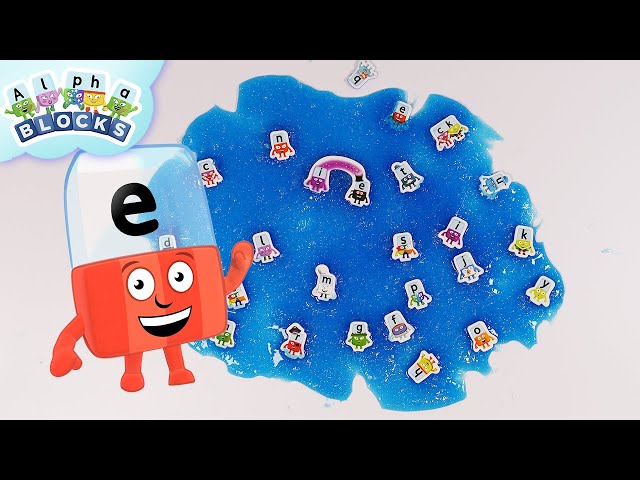 Alphablocks Slime DIY | Slime Make for Kids | @officialalphablocks