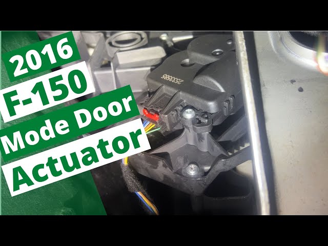 2016 F-150 Mode Door Actuator Replacement. Wont switch off of vent. Easy fix!!