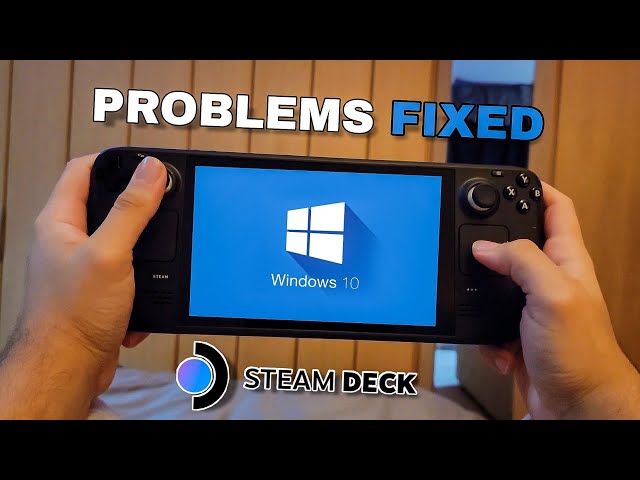 Steam Deck Windows Problems SOLVED - Gamepass | Controller | Performance | Latency