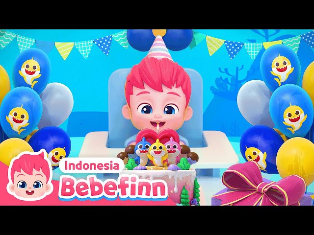 Lagu Ulang Tahun | Happy Birthday Song | Lagu Anak | Bebefinn Bahasa Indonesia