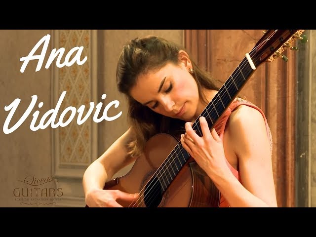 Ana Vidovic plays Asturias by Isaac Albéniz on a Jim Redgate classical guitar