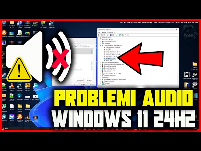 SOUND NOT WORKING ON PC? NO AUDIO ON WINDOWS 11 24H2 | How to fix AUDIO problems #pc