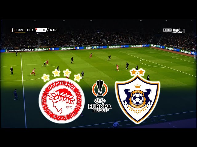 OLYMPIACOS vs QARABAG | UEFA EUROPA LEAGUE 2024/2025