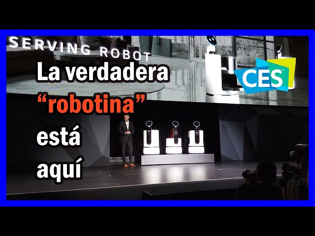 LG presentó para el hogar del futuro a "ROBOTINA" 🤖👌 | #tecnologia #robots #tecno