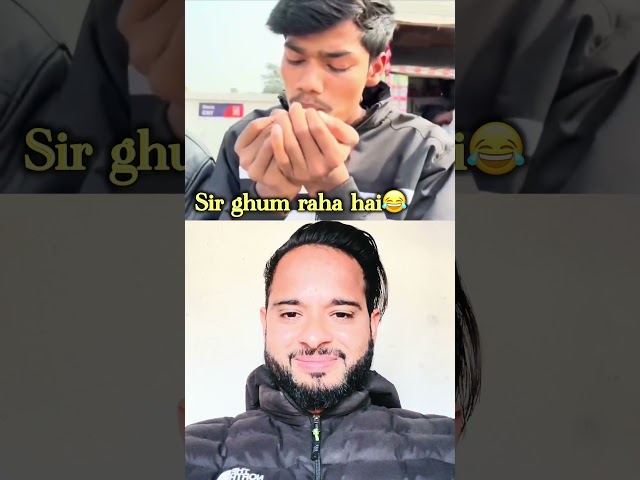 हो गया इलाज😂 सर गुम रहा है भाई🤪 #trending  #funny #funnemes #youtubeshorts #funnfails #comedy