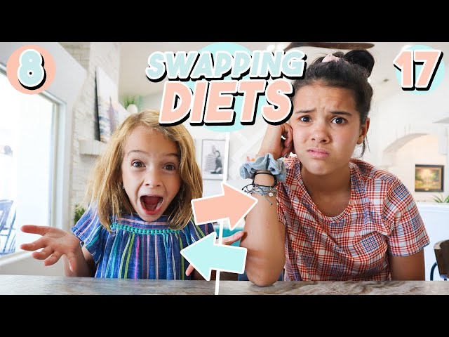 I Swapped DiETS with my Little Sister! *AGAiN!*