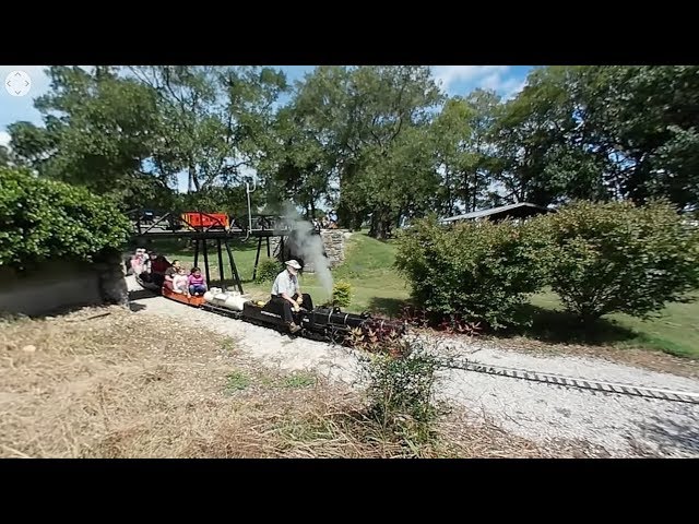 Trains Everywhere! 360° Video - Mid-South Live Steamers, Columbia, TN