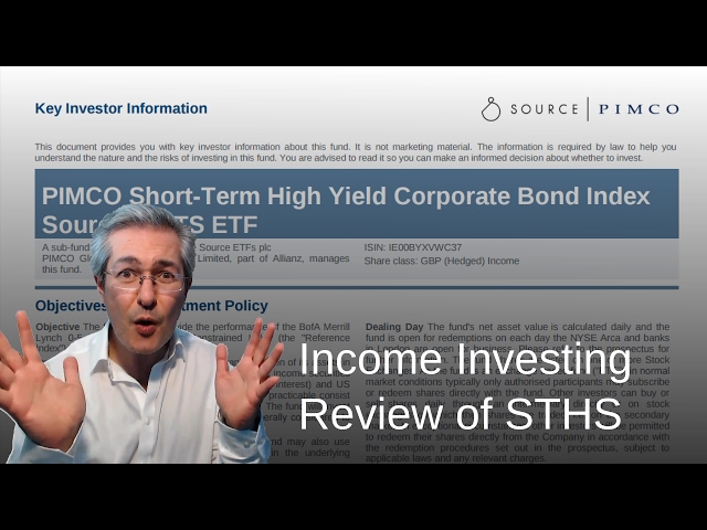 Review of STHS: Source PIMCO Short-Term High Yield ETF