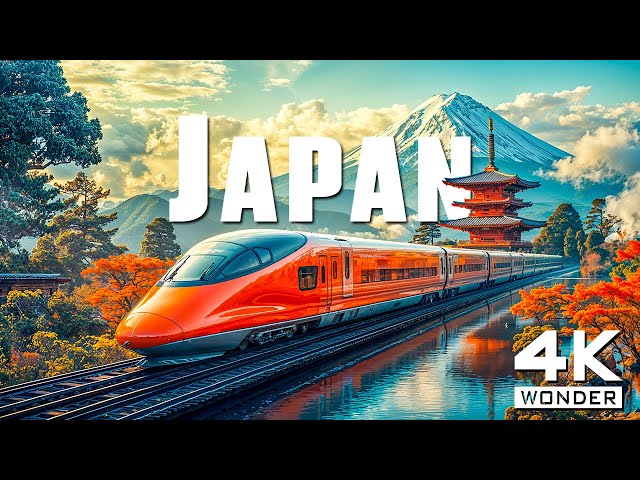 WONDERS OF JAPAN | The Most Amazing Places with Relaxing Music [4K Ultra HD]