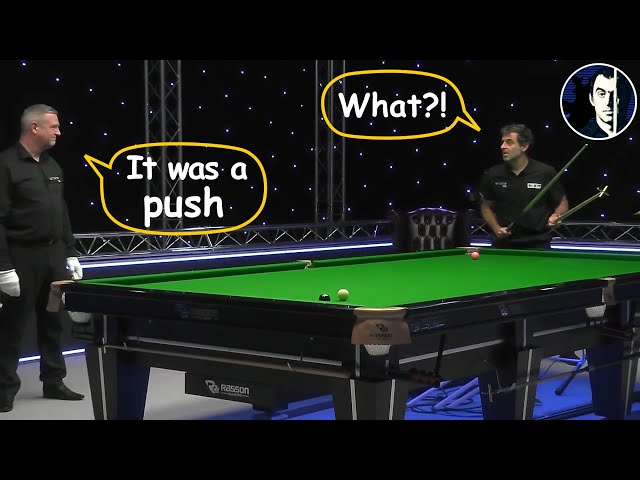 Snooker Incident | Ronnie O'Sullivan vs Saqib Nasir | 2021 Championship League ‒ Group