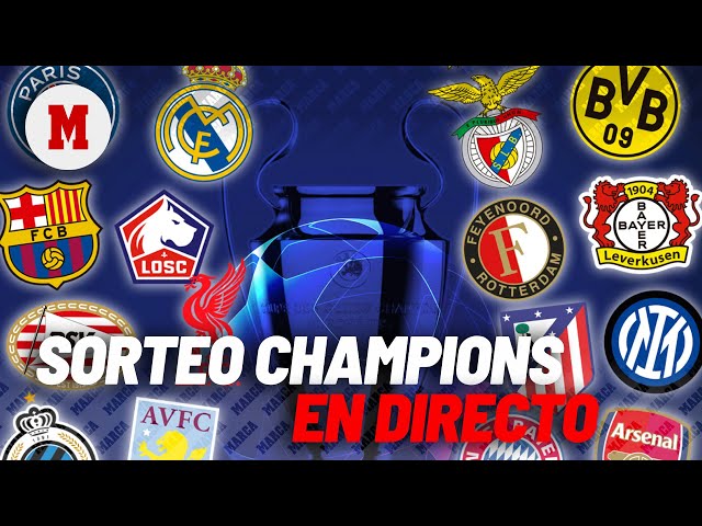 EN DIRECTO I Champions League, sorteo del Real Madrid, Barcelona y Atlético de Madrid en vivo IMARCA