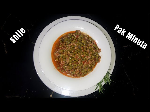 Gjellë e Shijshme me Bizele dhe Mish të Grirë | Delicious Peas with Minced Meat