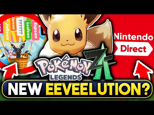 POKEMON NEWS! NEW EEVEELUTION HINTS FOR LEGENDS Z-A? NEW FEBRUARY NINTENDO DIRECT HINTS & MORE!