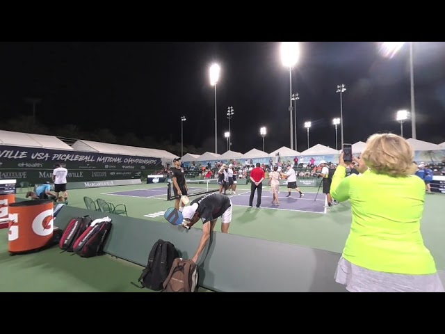 3D VR180 2019 Nationals Ben Johns Kyle Yates warm up before final match Oculus SBS Cardboard