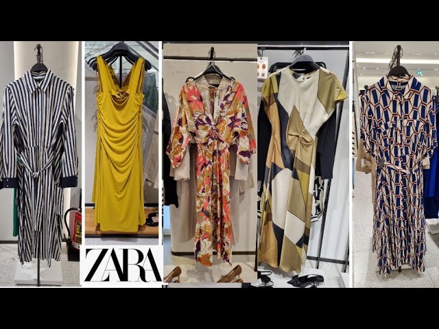 ZARA WOMEN'S DRESSES NEW COLLECTION / March 2024