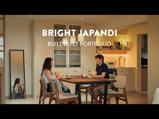 A Blend of Japanese Design Elements in this 5 Room HDB | BuildBuilt Portfolio