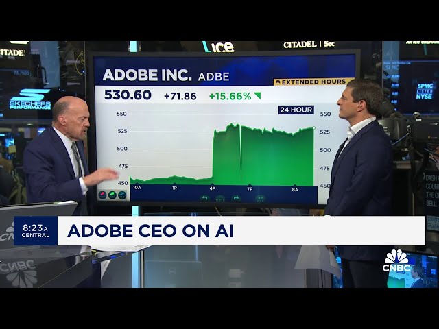 Cramer’s Mad Dash: Adobe