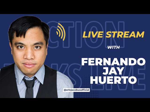 Fernando Jay Huerto Live Q&A - Action Talks Live with Eric Jacobus