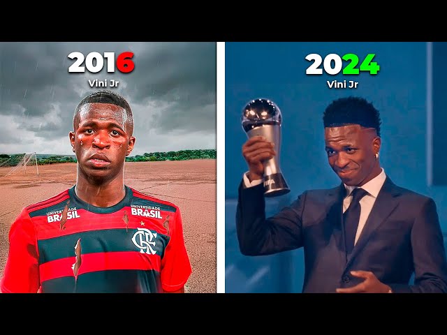 THE INCREDIBLE STORY OF VINICIUS JUNIOR! THE STAR OF REAL MADRID