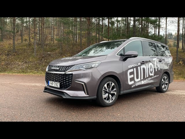 Maxus Euniq 5-MPV 7 seater Test