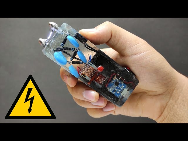 How to make high voltage generator at home  | Super Powerfull stun gun