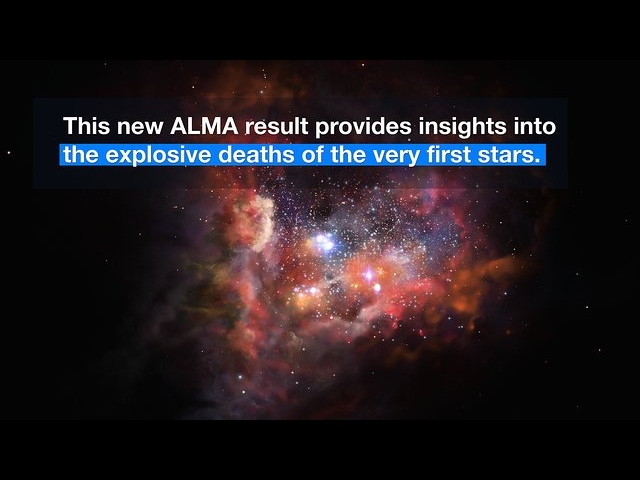 ESOcast 99 Light: ALMA Sheds Light on the First Stars (4K UHD)