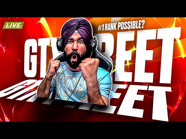 RANK 90 - TOP 100 DONE : BGMI LIVE | GTXPREET PUBG LIVE