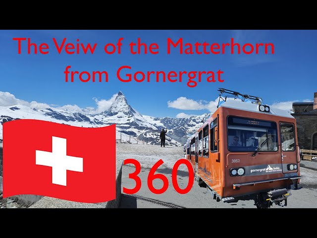 Epic View of the Matterhorn Mountain - 360 VR Total Immersive Experience