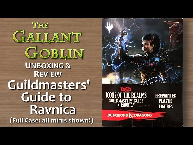 Guildmasters' Guide to Ravnica - D&D Miniatures Icons of the Realms