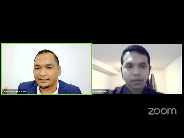 Webinar Perjalanan Taufiq Menempuh S2 di Canada