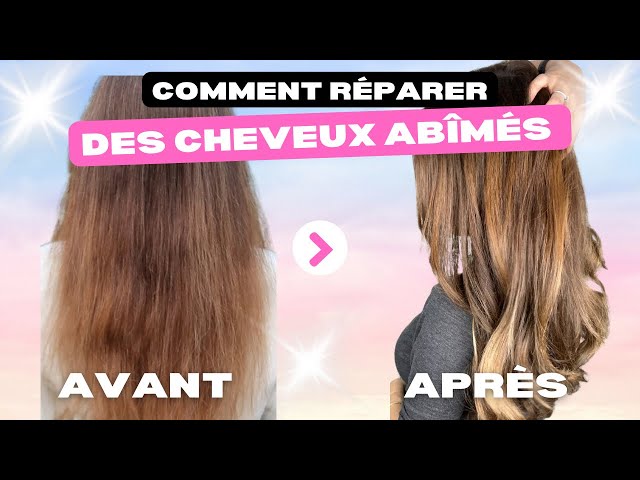 cheveux SECS et ABÎMÉS. Quoi faire ?