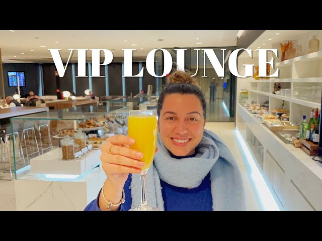 VIP Lounge Tour of Barcelona Airport Terminal 2