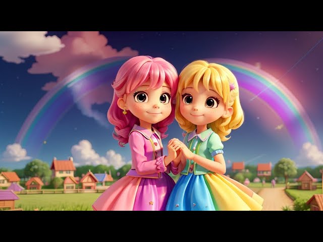 Rainbow Wishes song #disney #cartoon #shorts #short #cartoon #kidssong #kidsvideo #kids