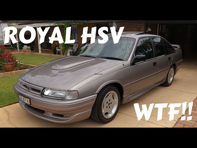 The Fascinating Story of Greg's Pristine Holden HSV SV5000