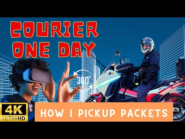 moto courier one day : pickup packets at blue mosque location