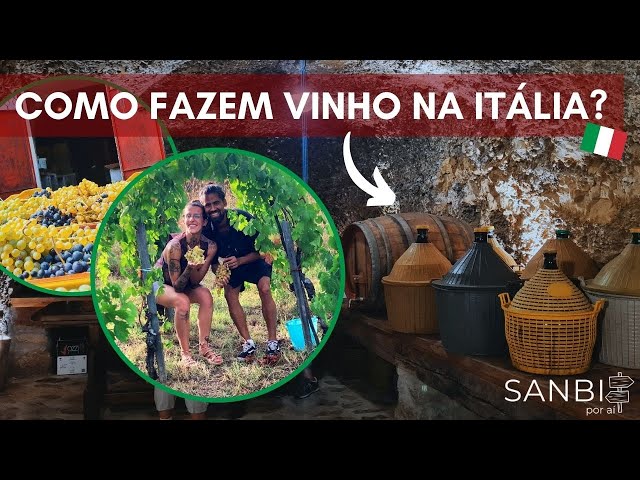 O PROCESSO ITALIANO DE VINHO QUE VOCÊ NUNCA VIU | Da uva à taça com uma família italiana