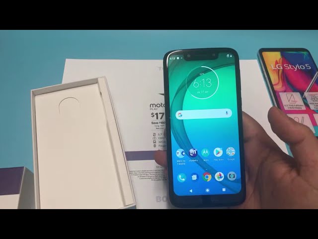 New Metro By Tmobile Phone + LG Stylo 5 WHITE (2019)