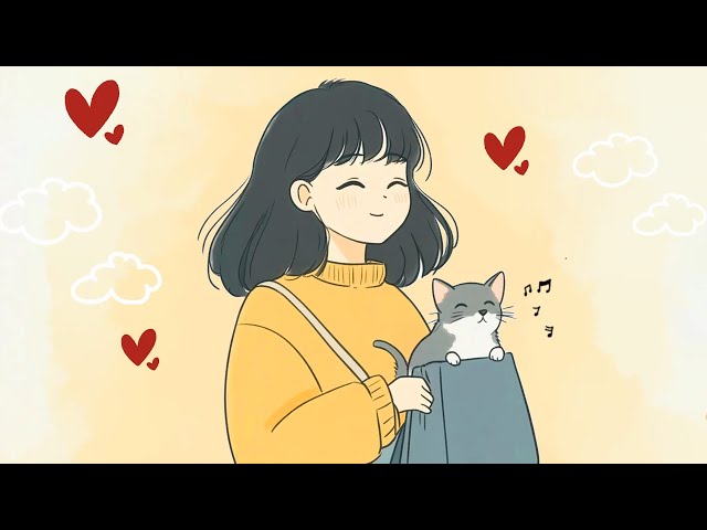 lofi chill cute 😻 cute & relaxing music [Make Your Day Better]