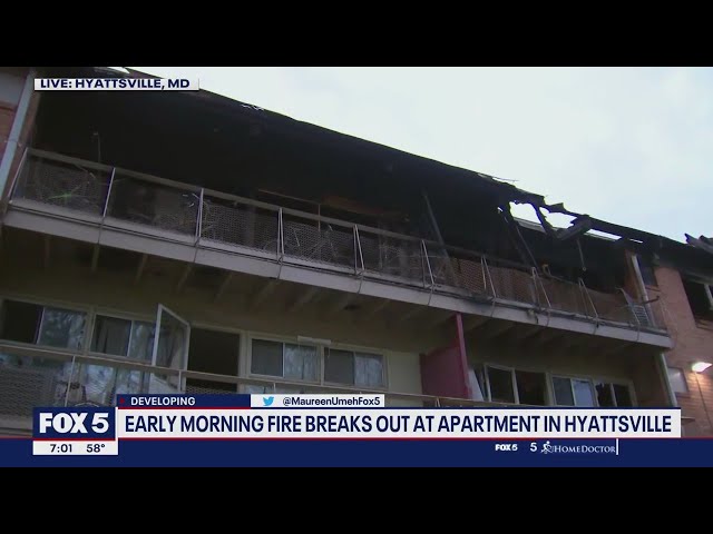 'We lost everything': 15 displaced after Hyattsville apartment fire | FOX 5 DC