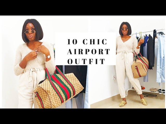 10 CHIC AIRPORT OUTFIT | WHAT TO WEAR TO THE AIRPORT | AIRPORT OUTFIT INSPO |2020 | SIMBBYFABGIRL