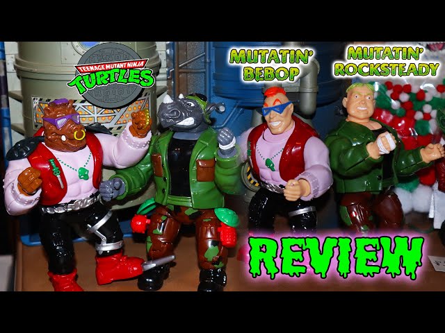 NEW TMNT Mutations: Mutatin' Bebop & Rocksteady 2023 Re-Issue Figures Review