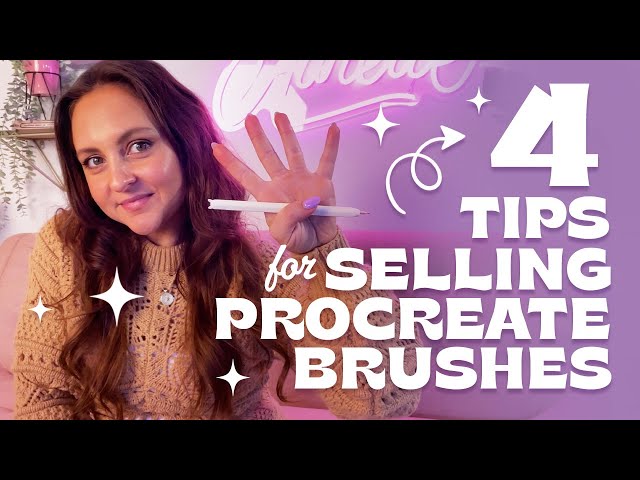 Watch this before you start selling Procreate brushes!