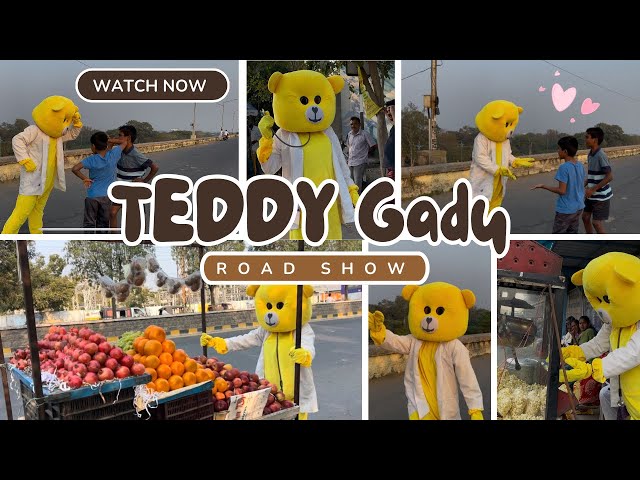 teddy gadu road show | teddy funny pranks | teddy funny moments