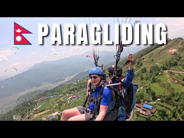 $60 Paragliding in Pokhara, Nepal 🇳🇵 Then a 3 night stay in hospiatal!