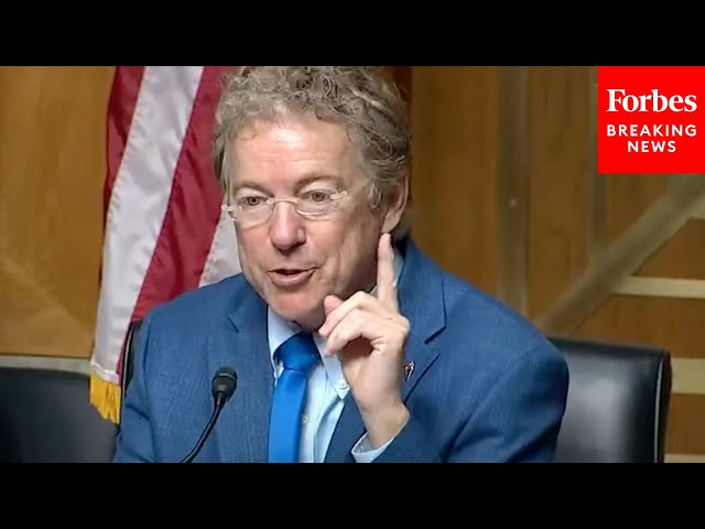 Rand Paul Questions Witnesses About How To Cut Wasteful Spending In Foreign Aid