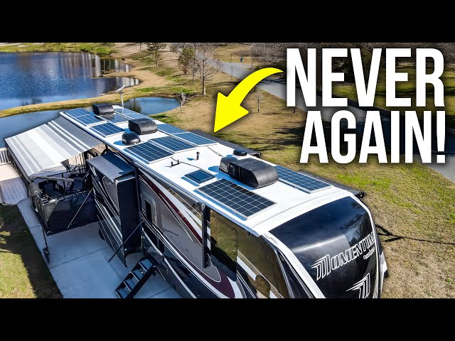 I NEVER have to Reseal my RV Roof because I DID THIS Instead!