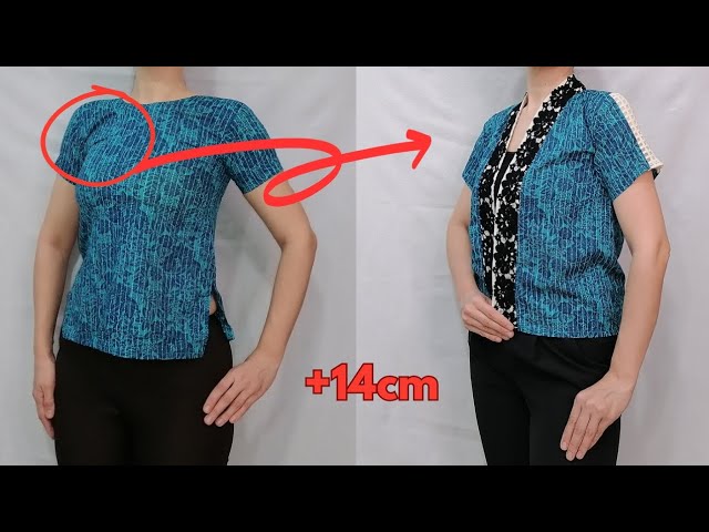 Clever Sewing Tricks, How to Upsize a Blouse to fit you perfectly!